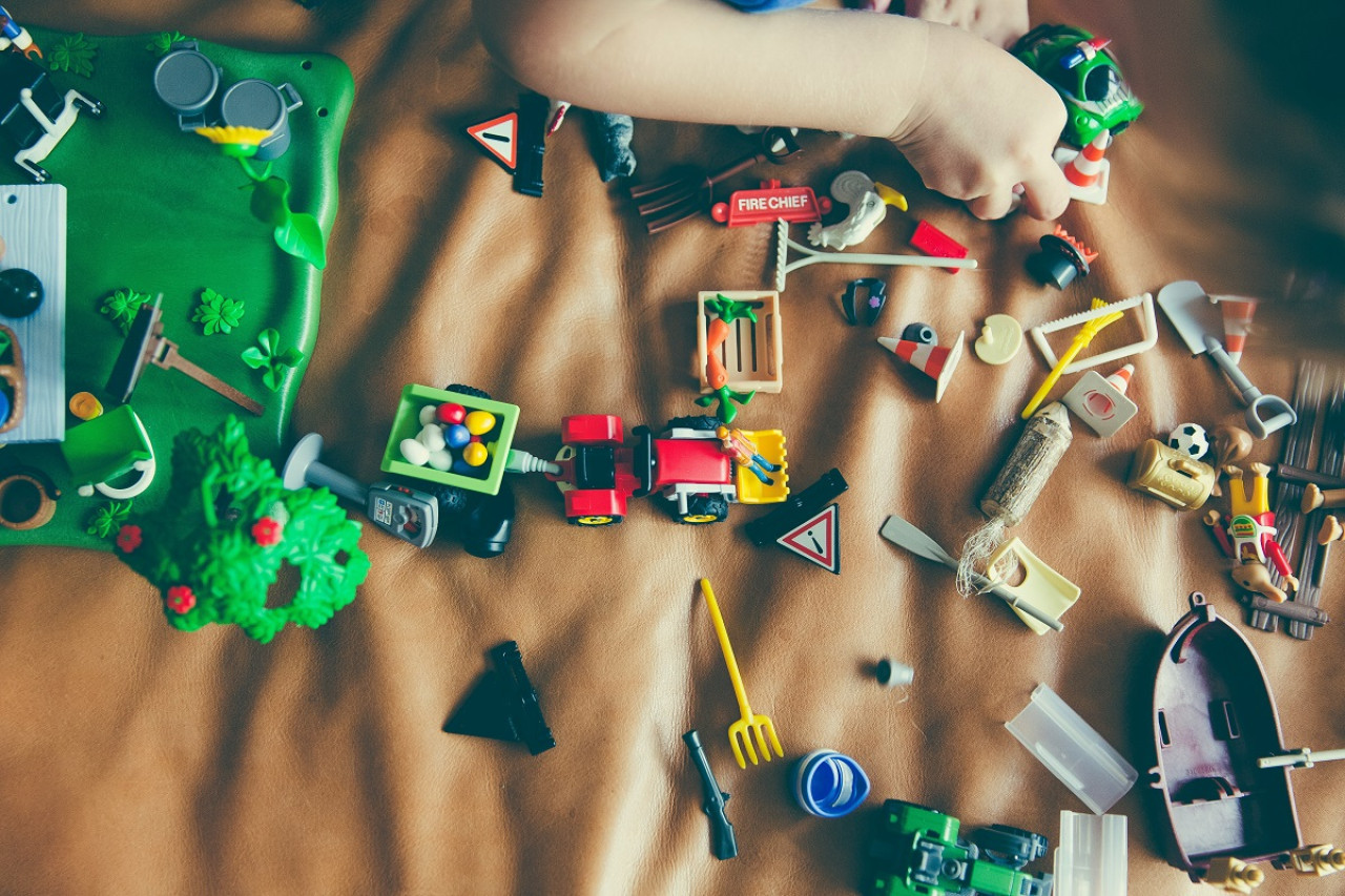 Día del Niño; juguetes. Foto: Unsplash.