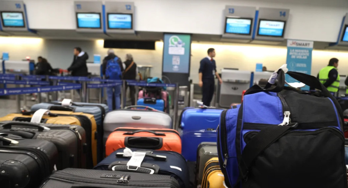 Demoras y cancelaciones de vuelos en Aeroparque. Foto: NA.