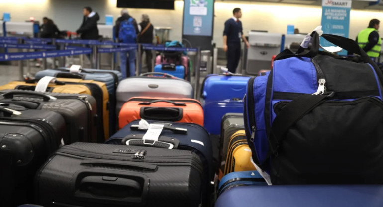 Demoras y cancelaciones de vuelos en Aeroparque. Foto: NA.