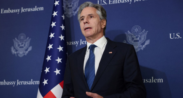 Antony Blinken, secretario de Estado de Estados Unidos. Foto: Reuters.