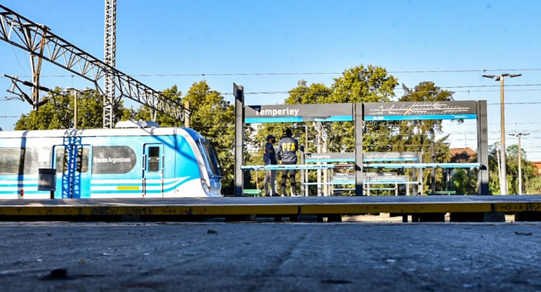 Tren Roca; Trenes Argentinos. Foto: X @infotrenroca.