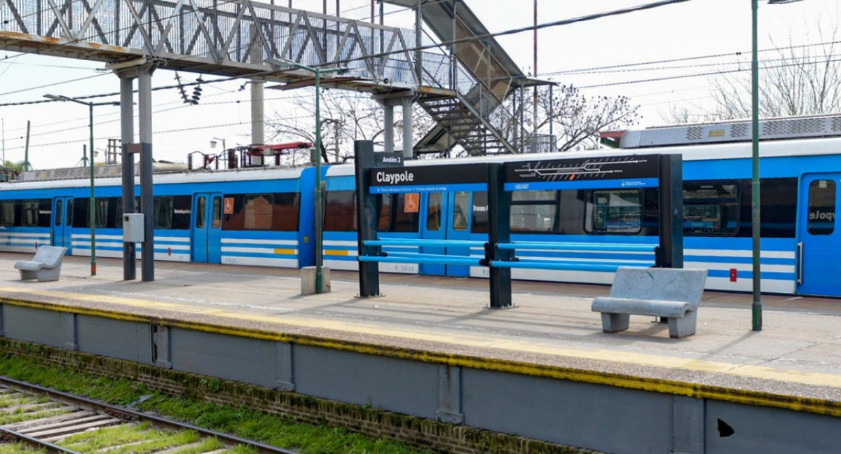 Tren Roca; Trenes Argentinos. Foto: X @infotrenroca.