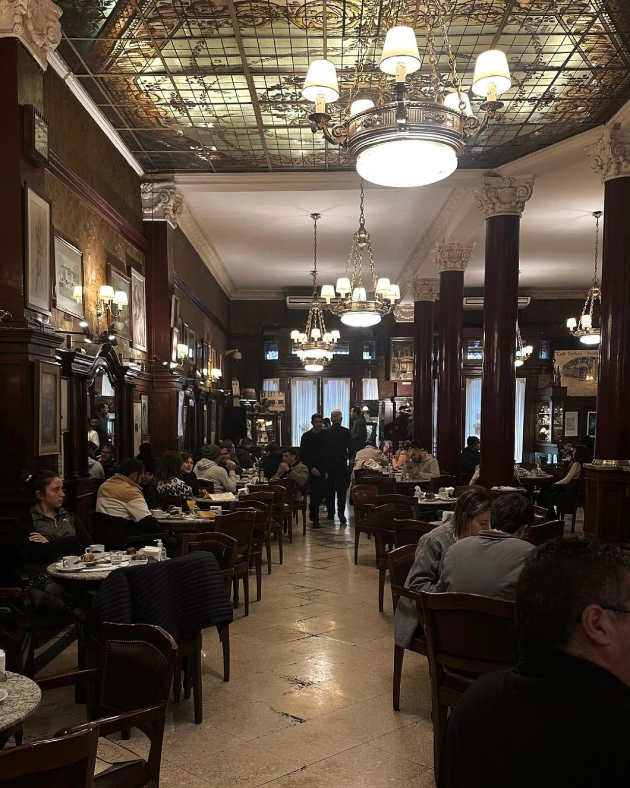 Cafe Tortoni. Foto Instagram.