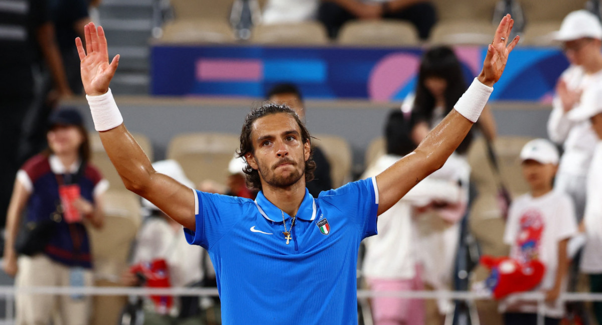 Lorenzo Musetti. Foto: REUTERS.