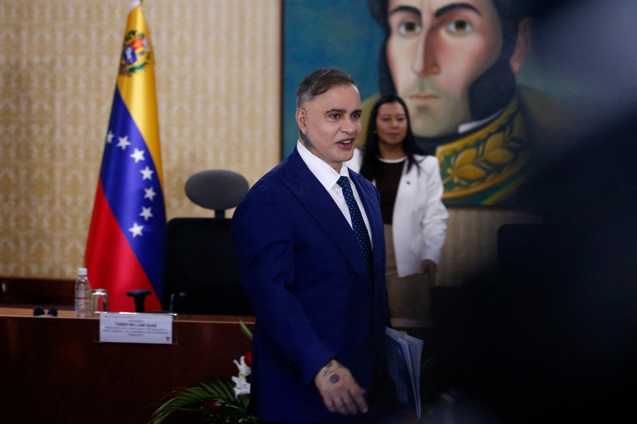 Tarek William Saab, fiscal general de Venezuela. Foto: Reuters.