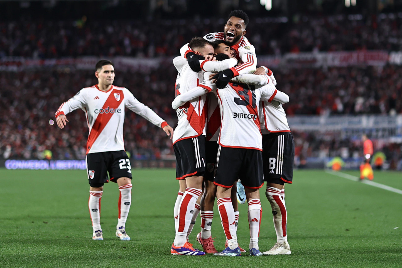 River Plate eliminó a Talleres en Copa Libertadores. Foto: EFE.