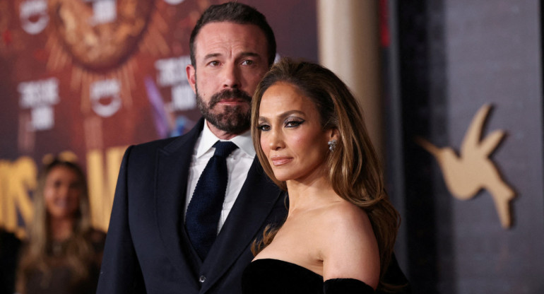 Jennifer Lopez y Ben Affleck. Foto: Reuters.