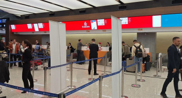 Aeropuerto Internacional de Ezeiza. Foto: NA.