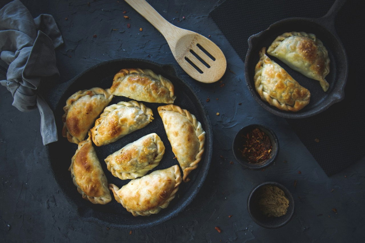 Empanadas; comida. Foto: Unsplash.