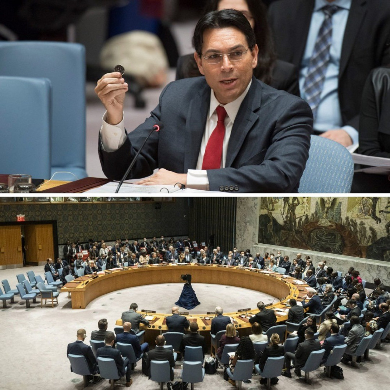 Danny Danon, embajador de Israel ante las Naciones Unidas (ONU). Foto: X @dannydanon.