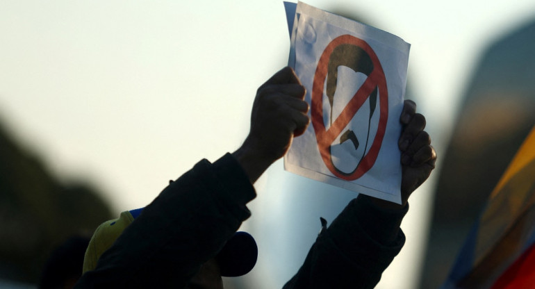 Protestas contra Nicolás Maduro en Venezuela. Foto: Reuters