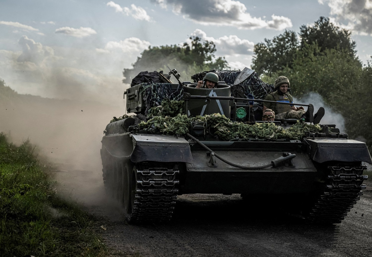 Avance ucraniano en Kursk; guerra Rusia-Ucrania. Foto: Reuters