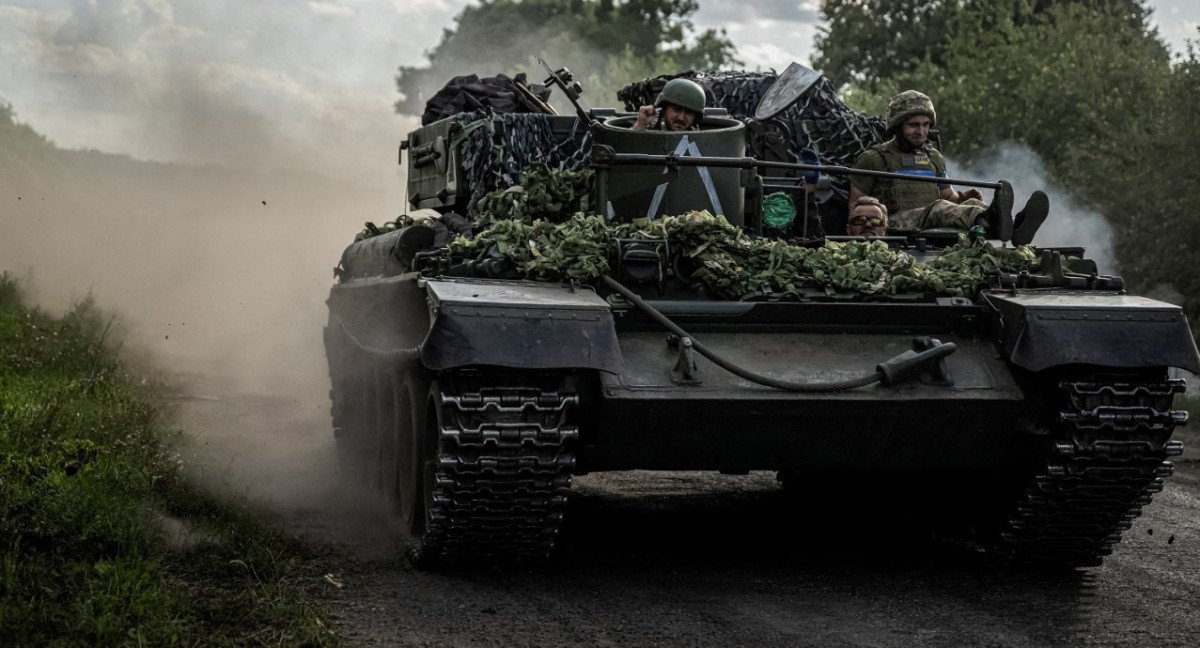 Avance ucraniano en Kursk; guerra Rusia-Ucrania. Foto: Reuters