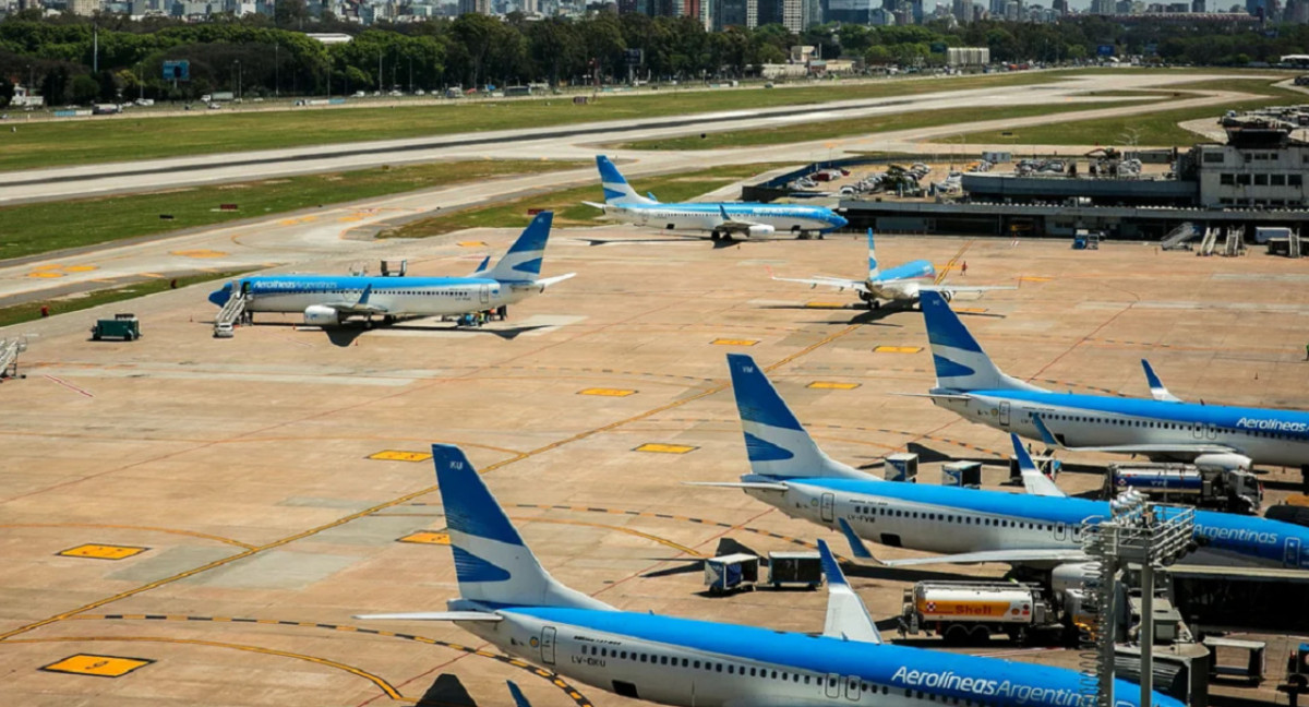 Aerolíneas Argentinas. Foto: NA