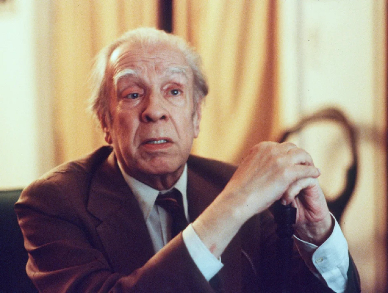 Jorge Luis Borges. Foto: NA