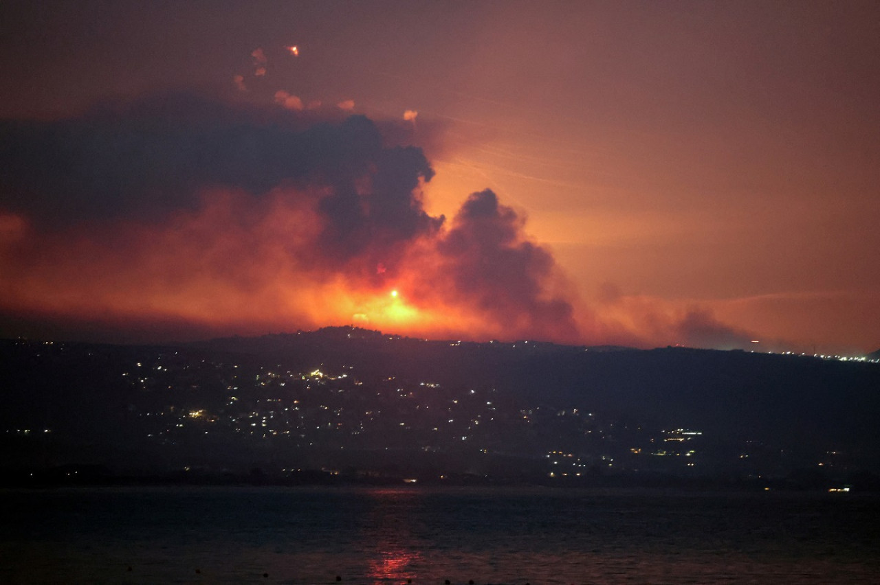 Frontera entre Israel y el Líbano. Foto: Reuters.