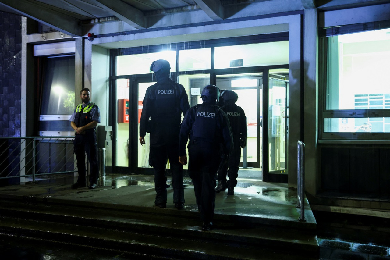 Policía de Alemania. Foto: Reuters.