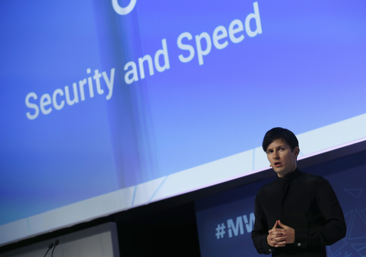 Pavel Durov, CEO de Telegram. Foto: Reuters.