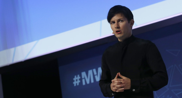 Pavel Durov, CEO de Telegram. Foto: Reuters.