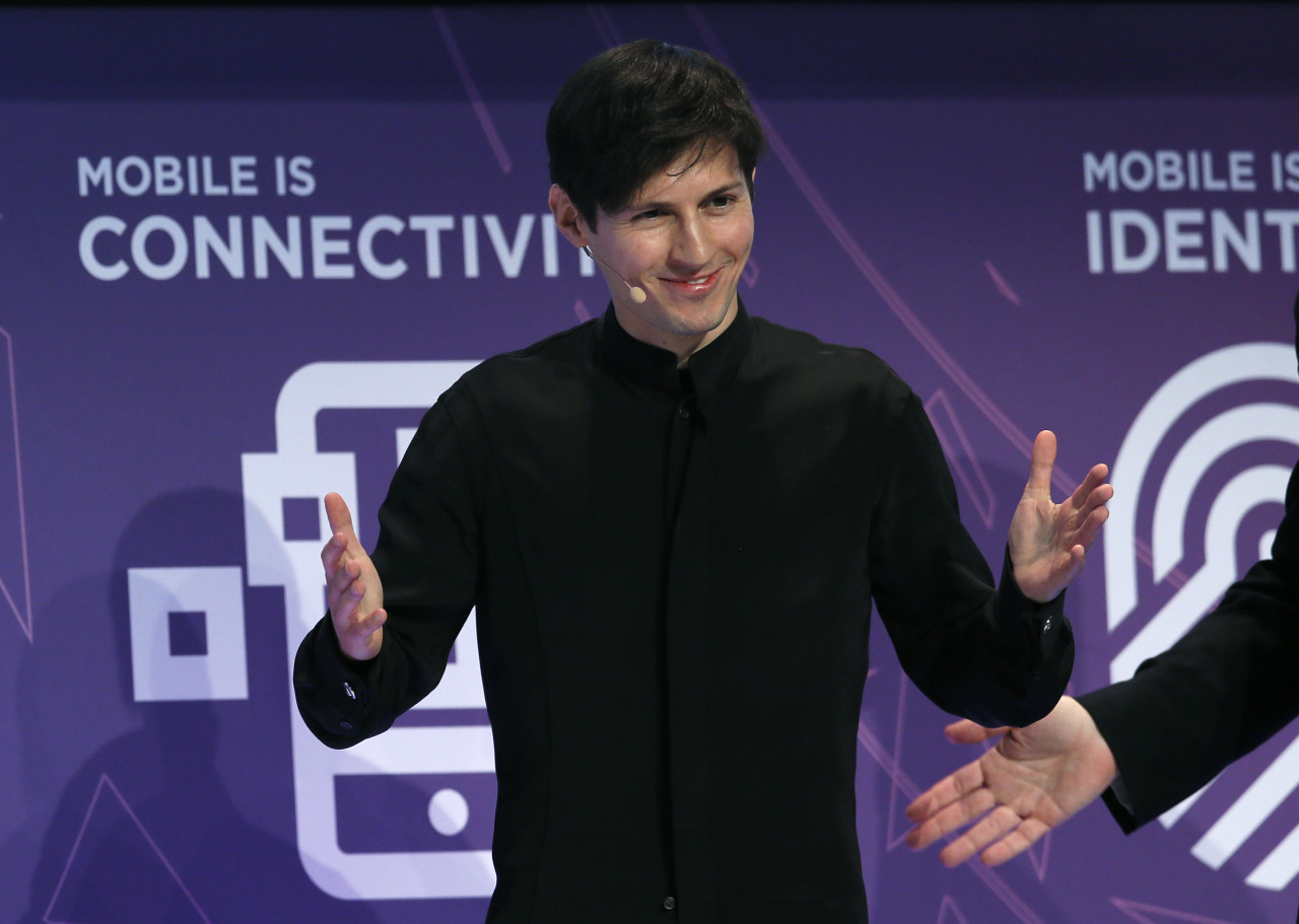 Pavel Durov, CEO de Telegram. Foto: Reuters.