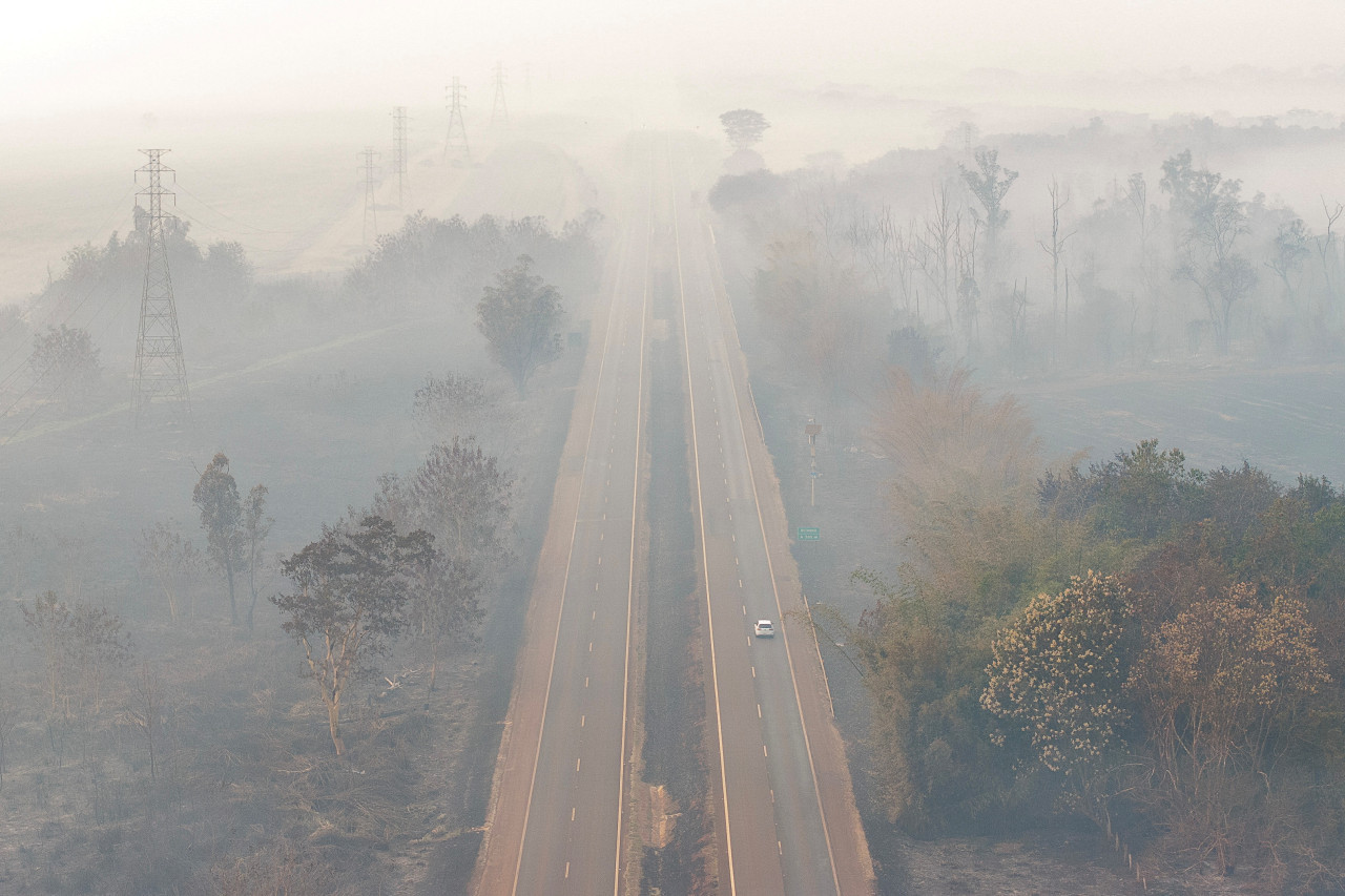 Incendios en Brasil. Foto: Reuters.