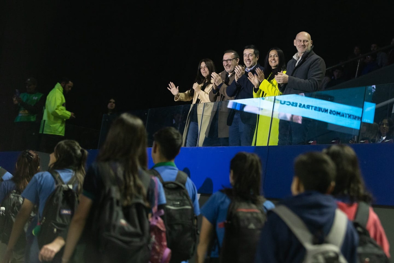 Se realizó la apertura de las Olimpíadas Malvinenses.