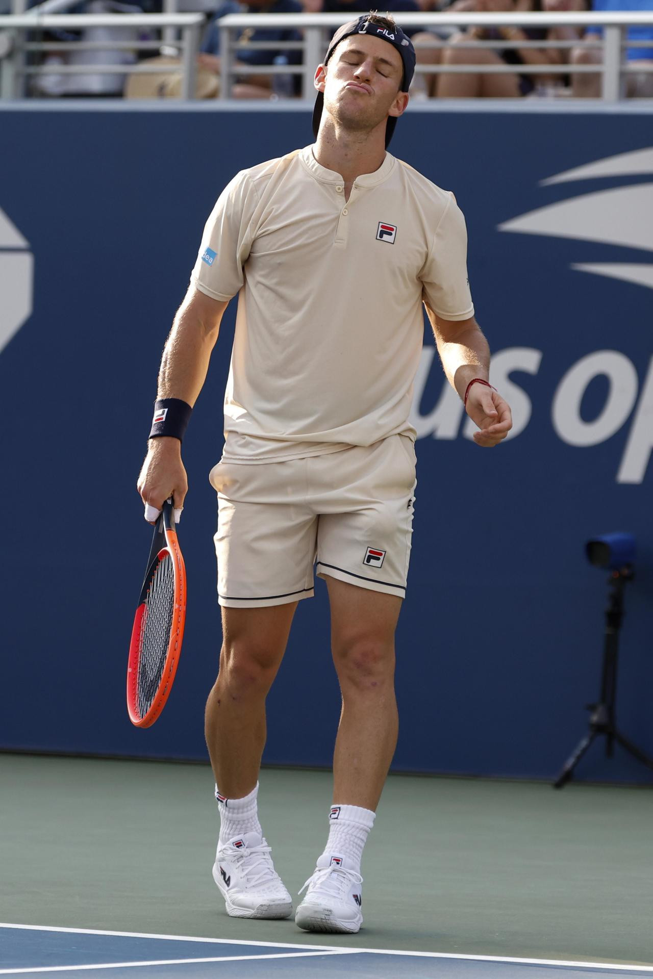 Diego Schwartzman en el US Open. Foto: EFE.