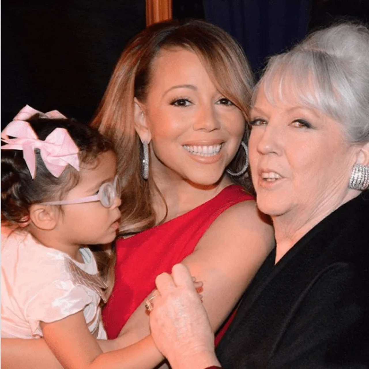 Mariah Carey junto a su madre Patricia. Foto: Instagram.