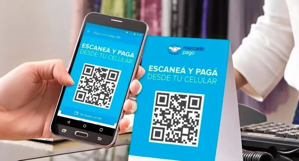 Pago con QR de Mercado Libre. Fuente: Captura.