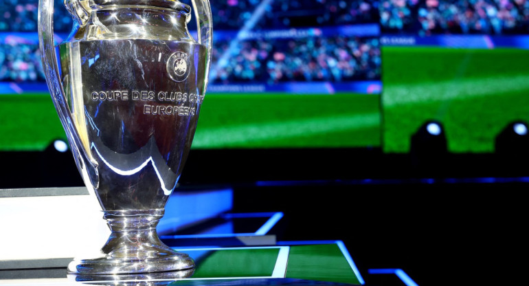 Trofeo de la UEFA Champions League. Foto: Reuters