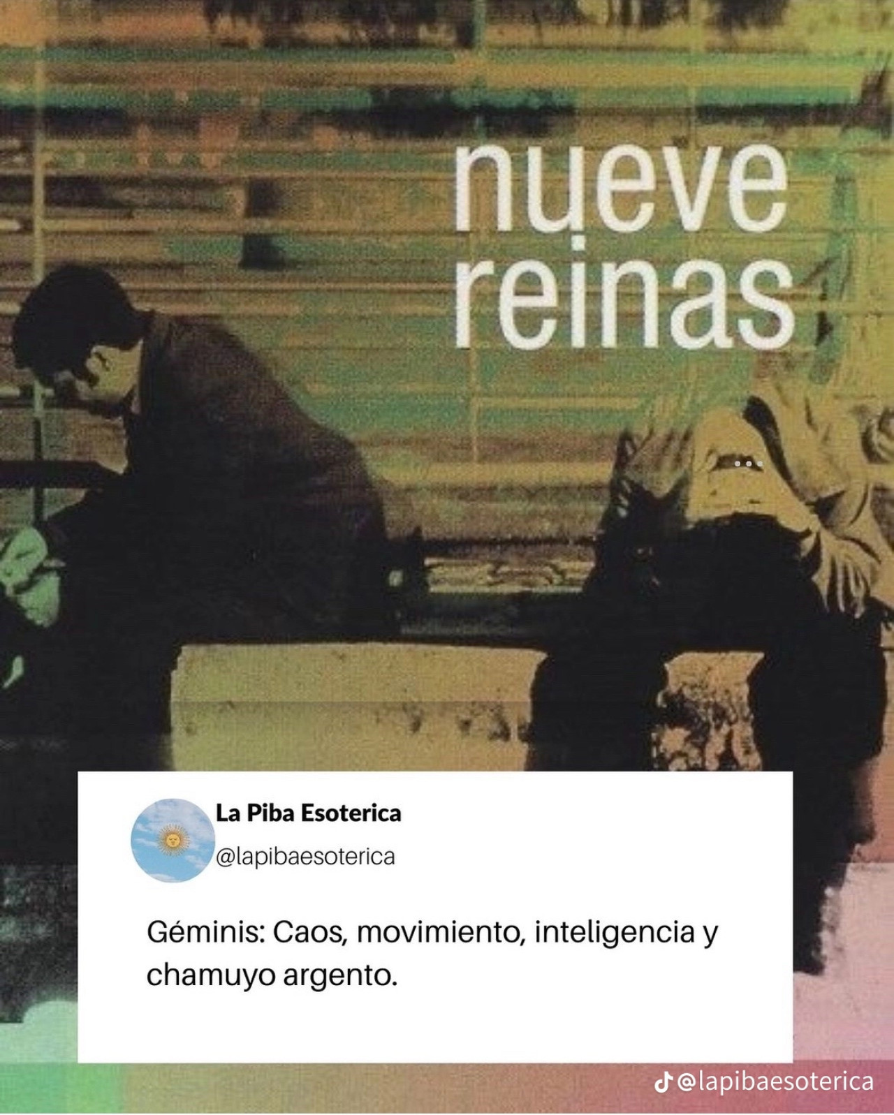 Géminis: nueve reinas. Foto TikTok @lapibaesoterica.