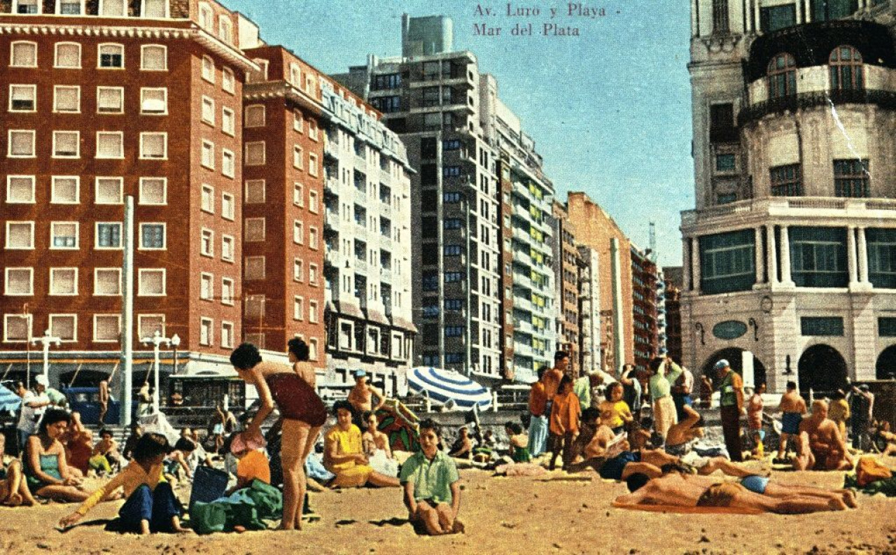 Mar del Plata, 1960. Foto: X