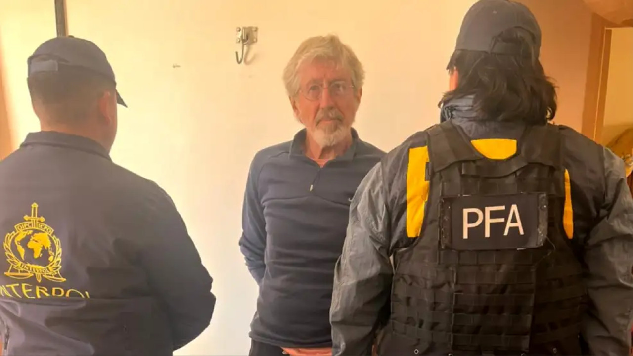 Leonardo Bertulazzi, detenido en Argentina. Foto: Ministerio de Seguridad.