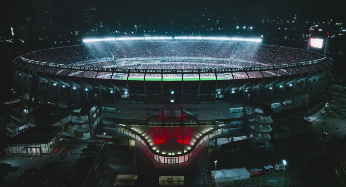 Estadio Monumental de River Plate. Foto: Instagram @riverplate