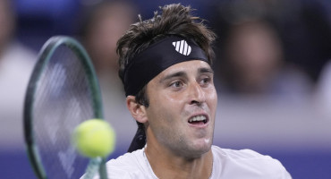 Tomás Etcheverry en el US Open. Foto: REUTERS.