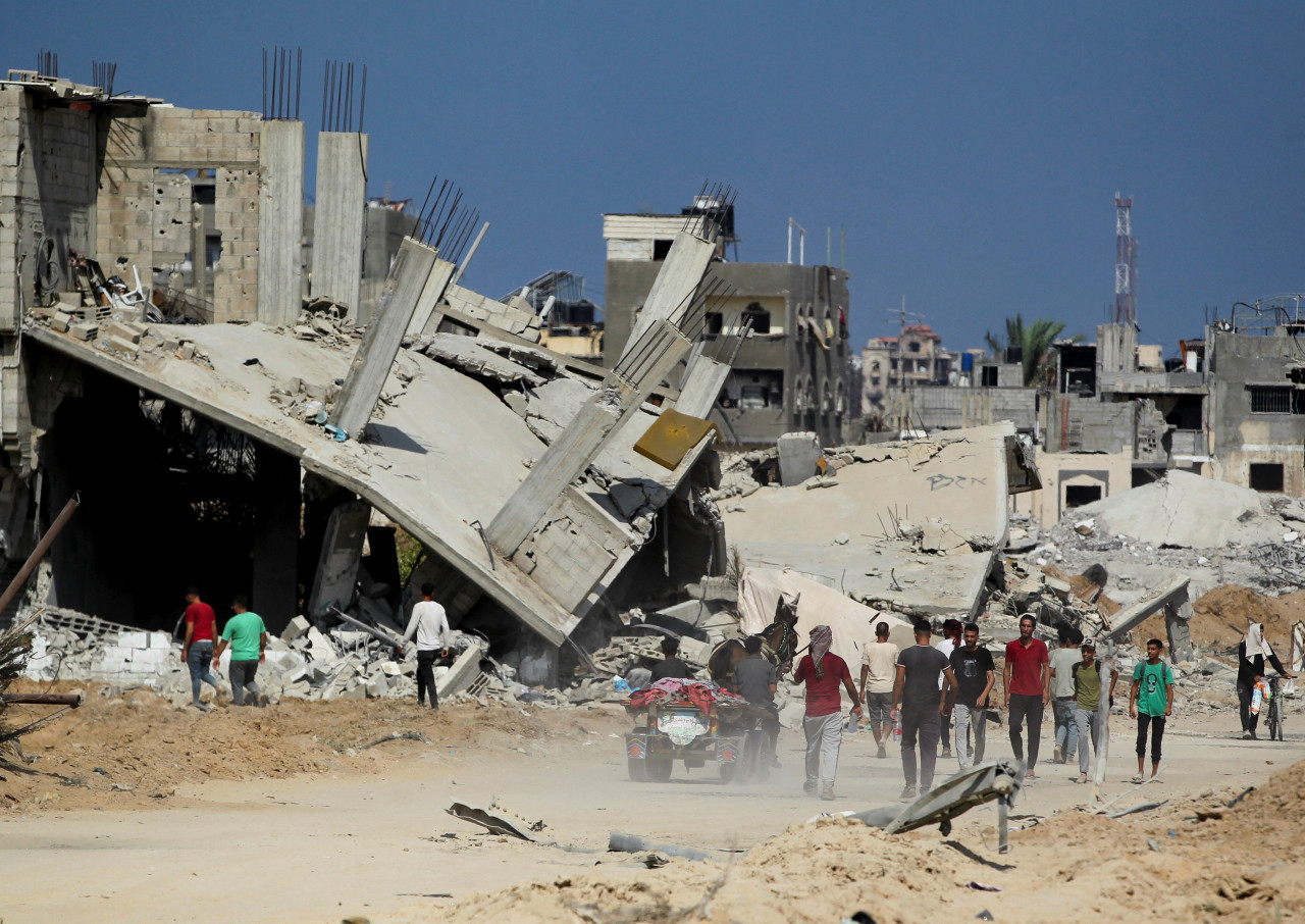 Ataque de Israel sobre Gaza. Foto: REUTERS.