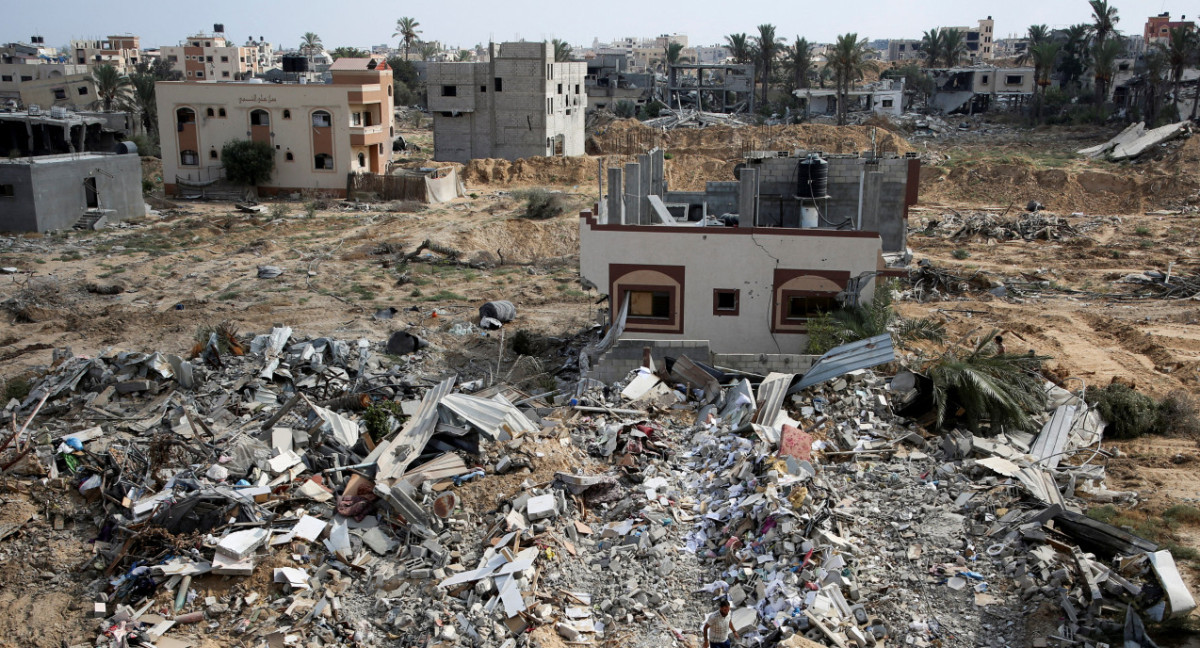 Ataque de Israel sobre Gaza. Foto: REUTERS.