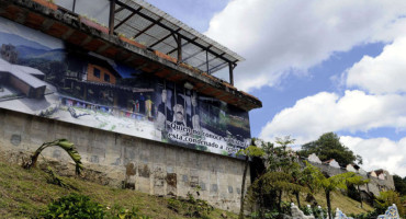 "La Catedral", una cárcel y haciendo donde estuvo preso Pablo Escobar. Foto: EFE.