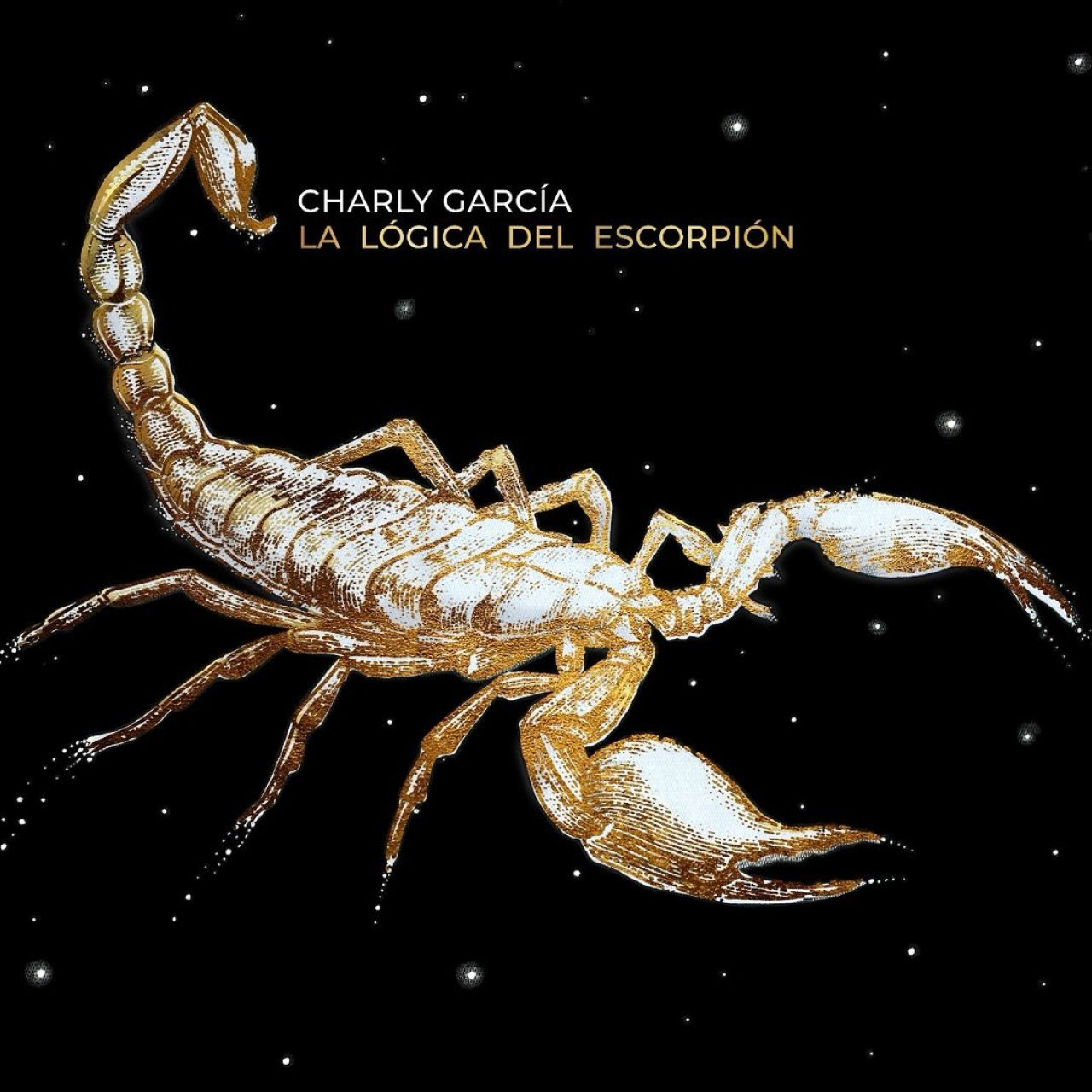 La lógica del escorpión, el nuevo disco de Charly García. Foto: Instagram @charlygarcia