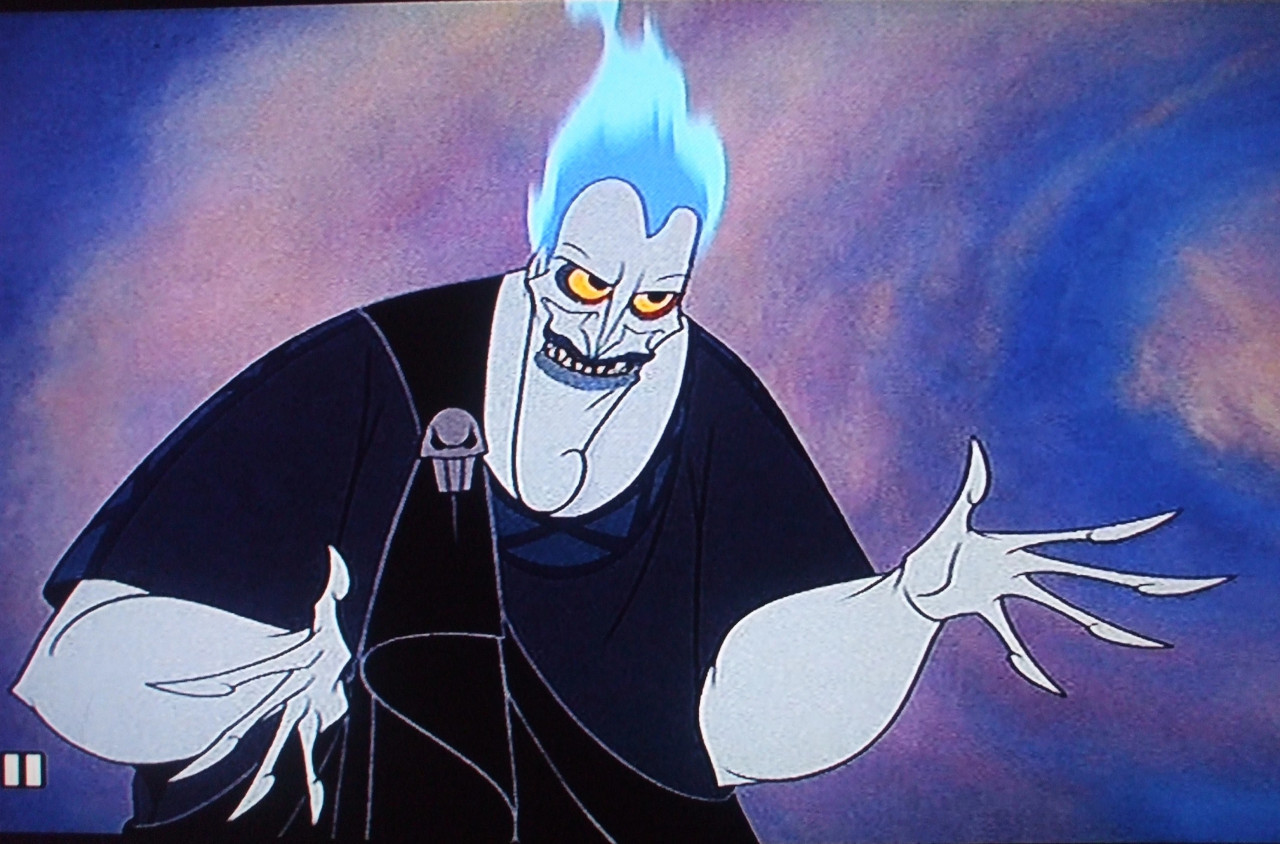 Hades, el villano de Hércules. Fuente: Disney