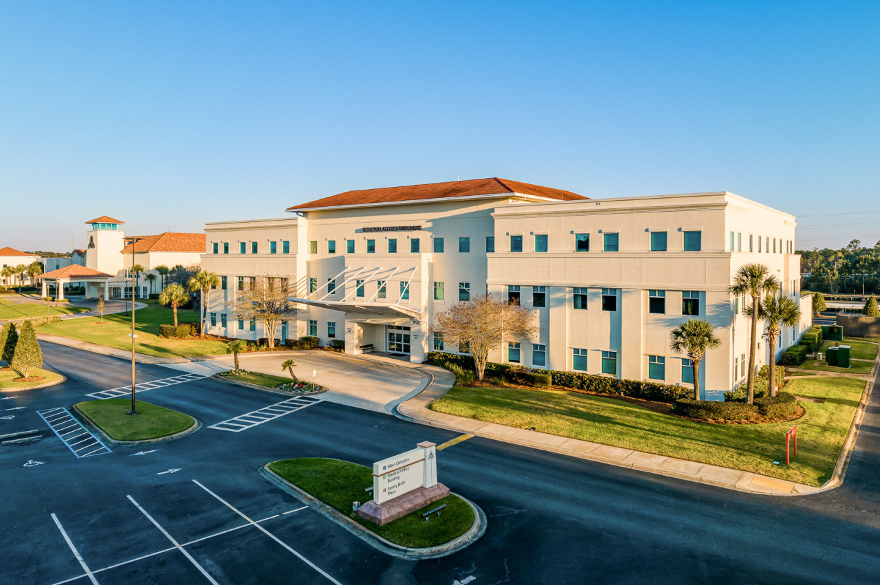 Hospital Ascension Sacred Heart Emerald Coast de Florida, Estados Unidos.