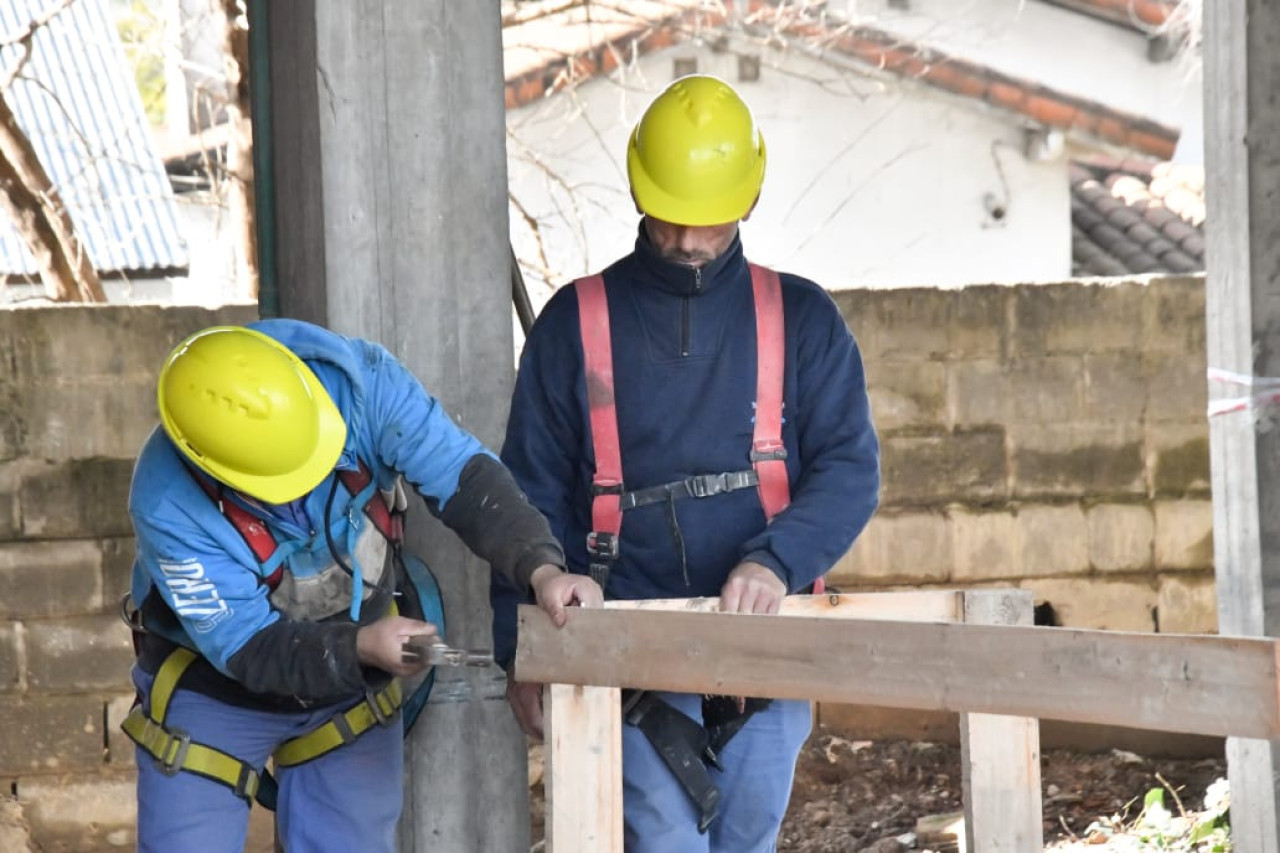 Avanza la construcción del Polo Judicial de Malvinas Argentinas.