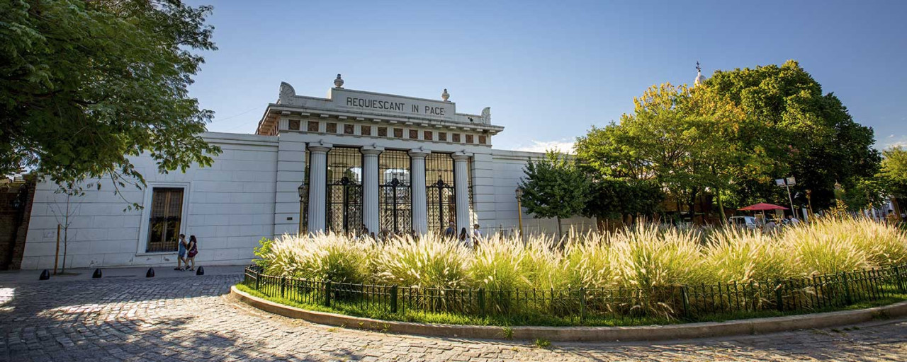 Cementerio de la Recoleta. Foto Turismo BA.