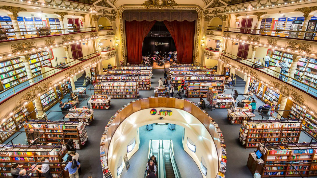 El Ateneo Grand Splendid. Foto X