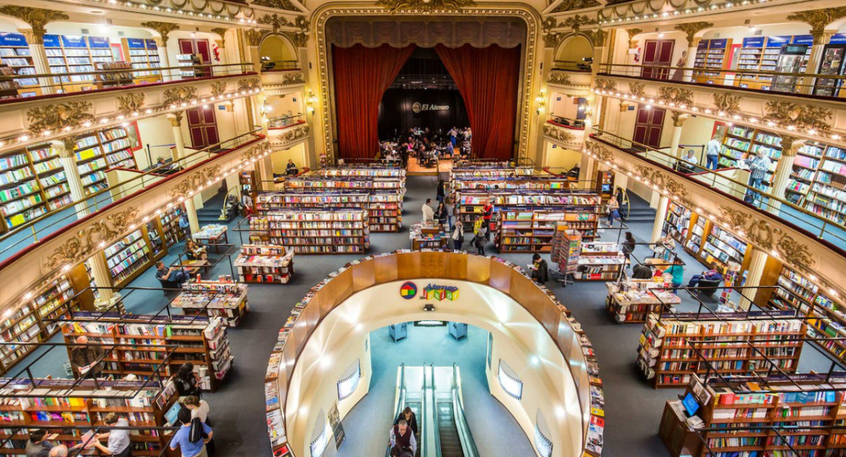 El Ateneo Grand Splendid. Foto X