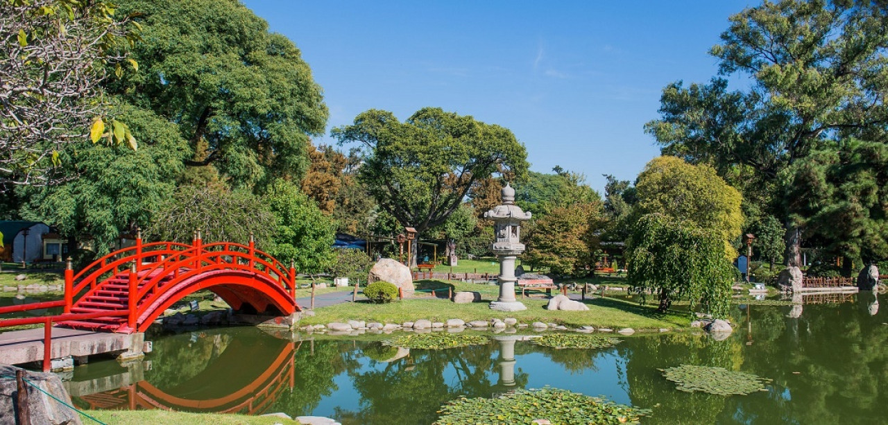 Jardín Japonés. Foto X @Descubrir_BA