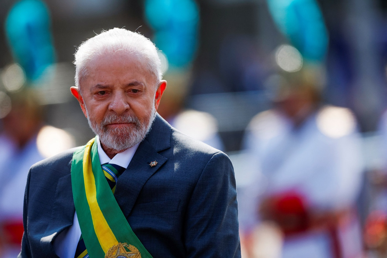 Lula da Silva, presidente de Brasil. Foto: Reuters