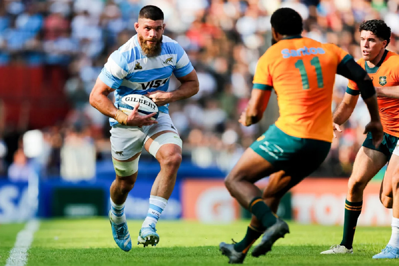 Los Pumas volvieron al triunfo en el Rugby Championship. Foto: NA