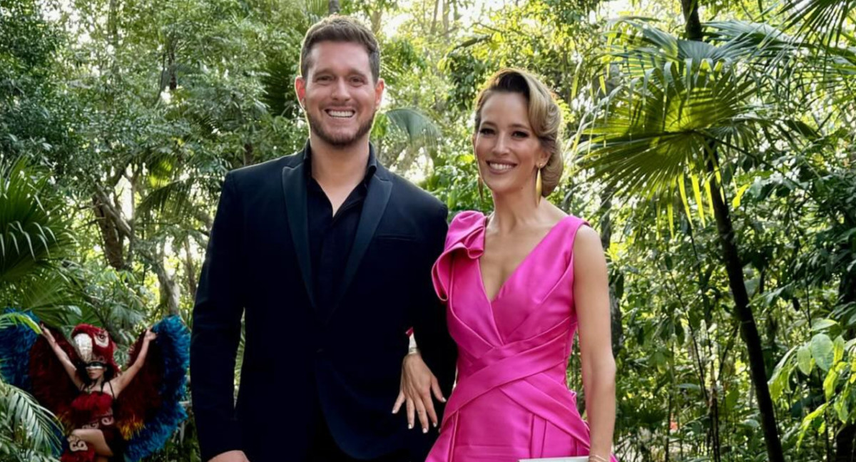 Michael Bublé y Luisana Lopilato. Foto: Instagram.