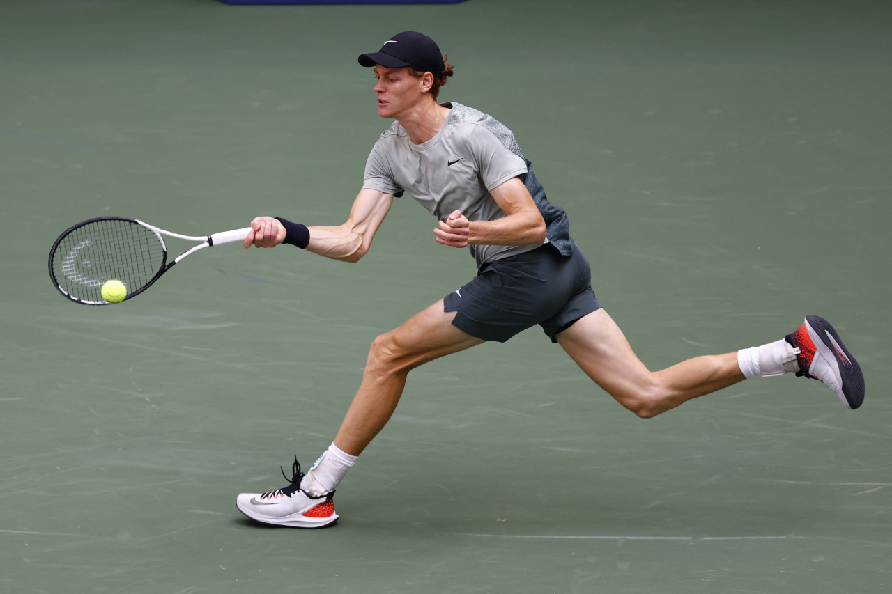 Jannik Sinner consiguió el primer US Open de su carrera. Foto: Reuters.